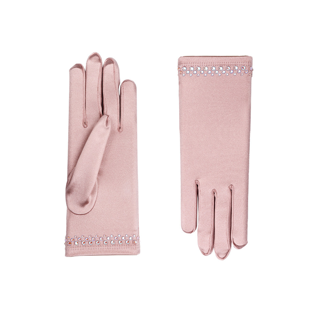Cynthia | Satin Wrist Length Glove