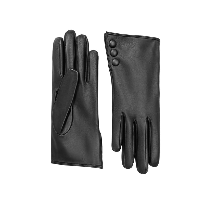 Leather Gloves with Silk Lining - Celine