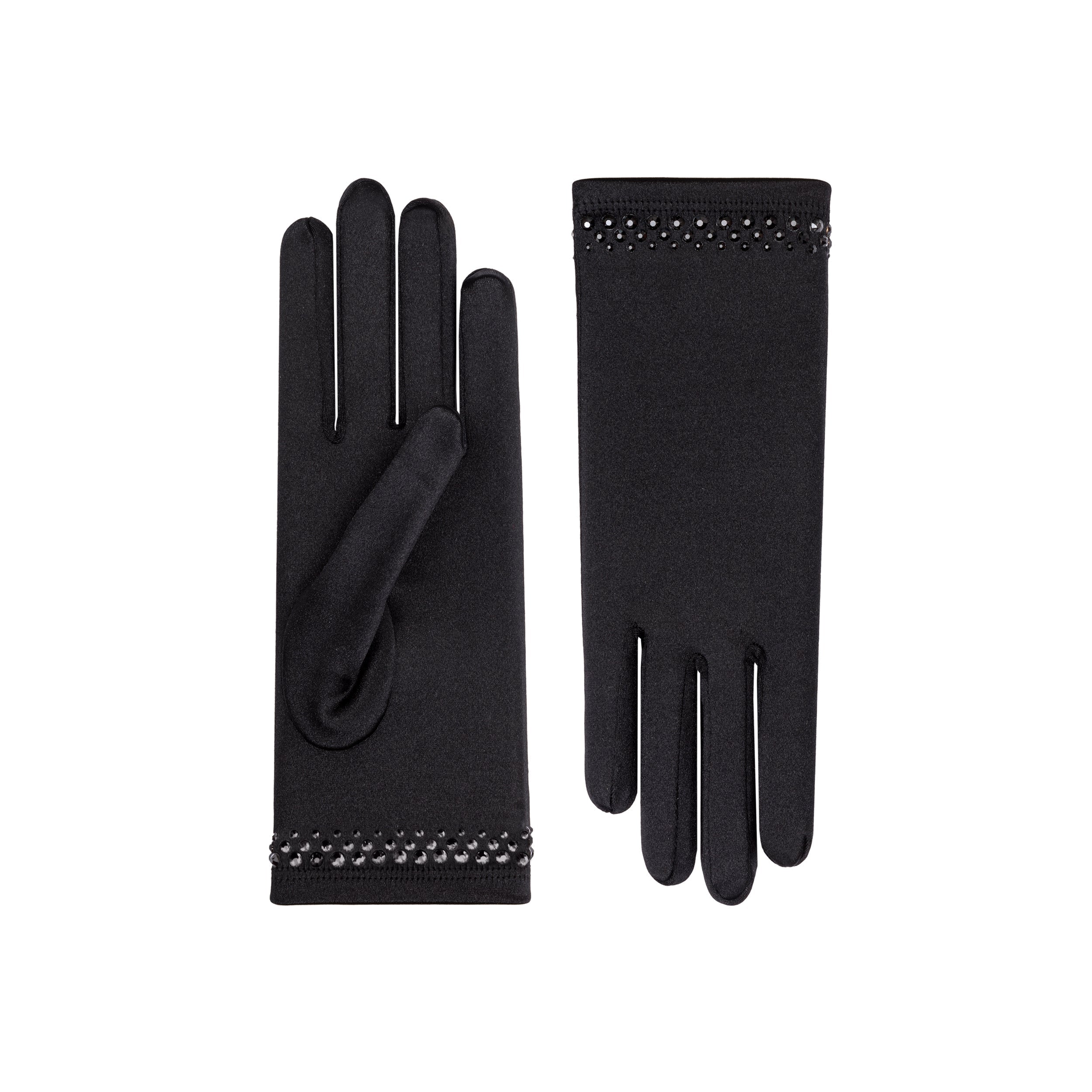 Cynthia | Satin Wrist Length Glove