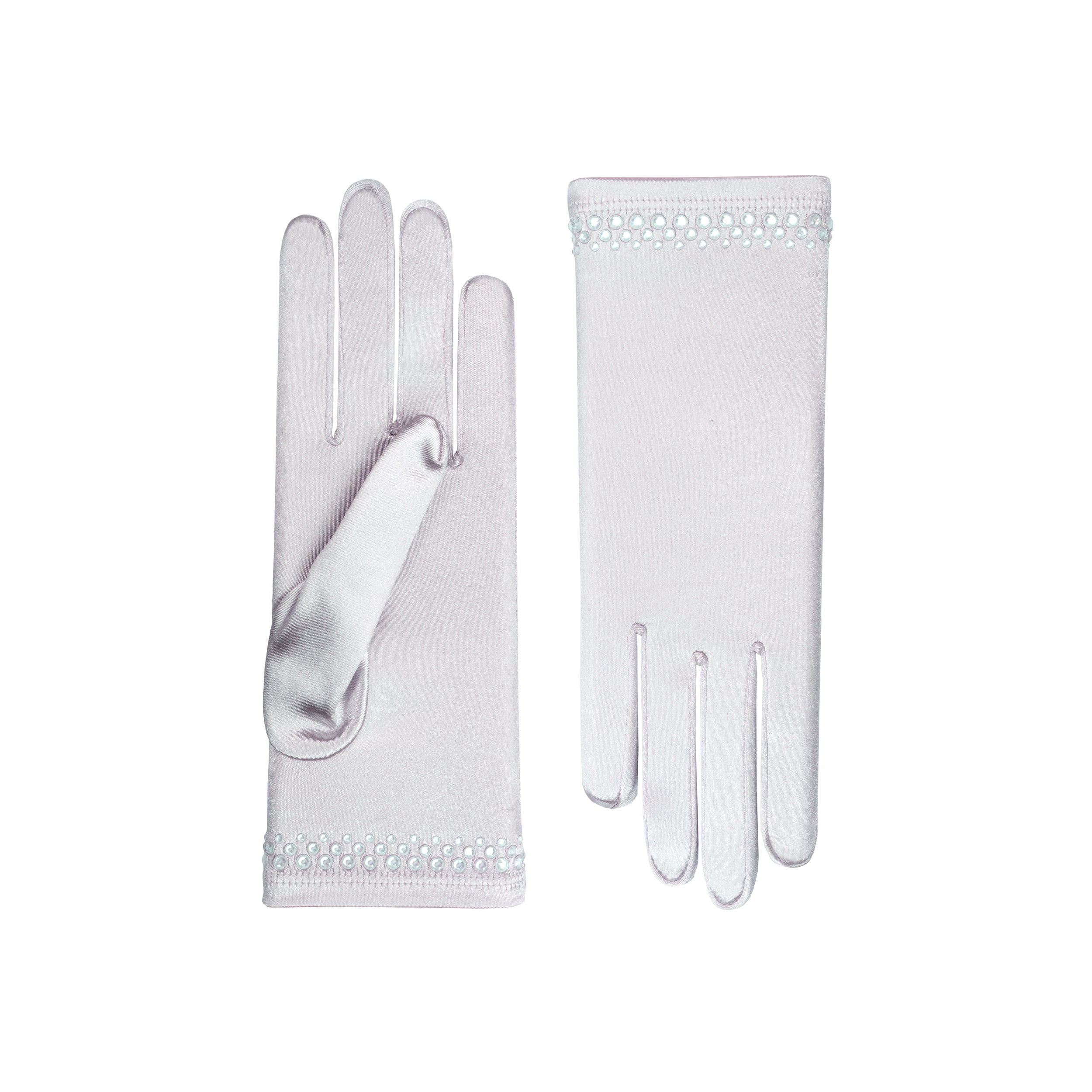 Cynthia | Satin Wrist Length Glove