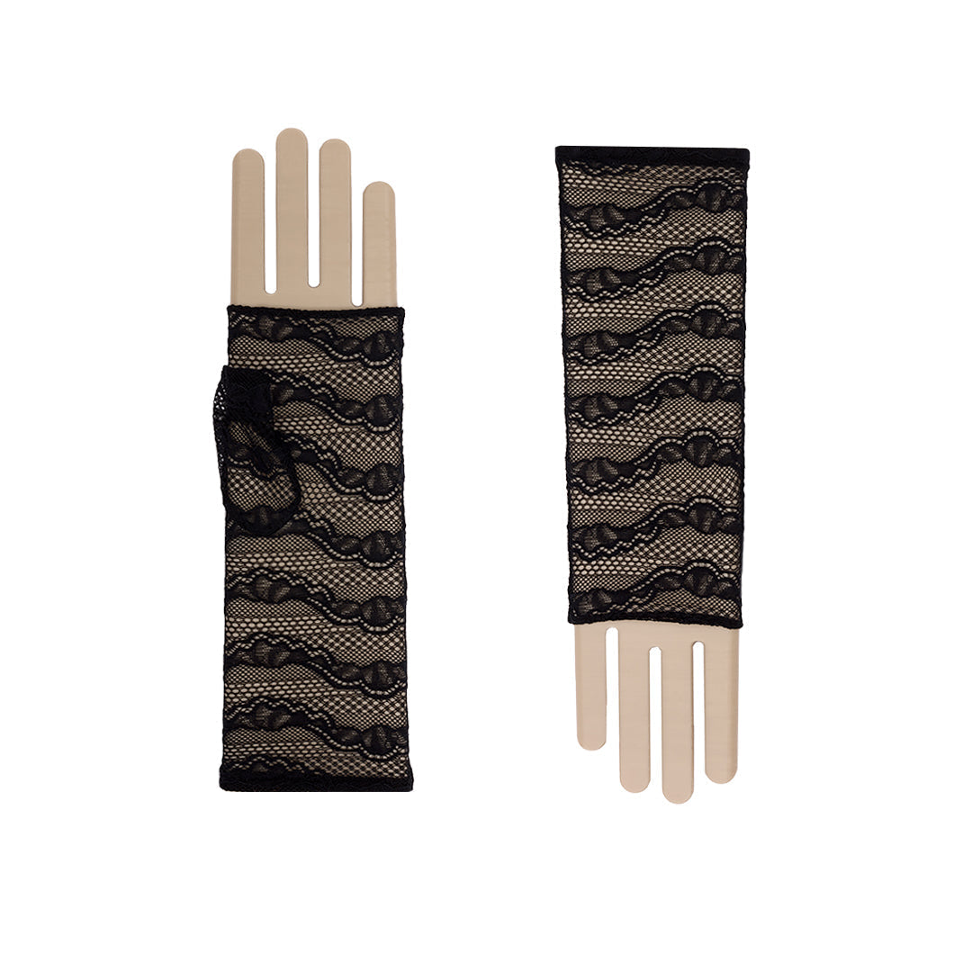 Elexis | Lace Short Fingerless Glove (gant court sans doigts)