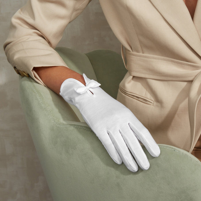 Cotton Day Gloves | Formal Dress Gloves | Cornelia James