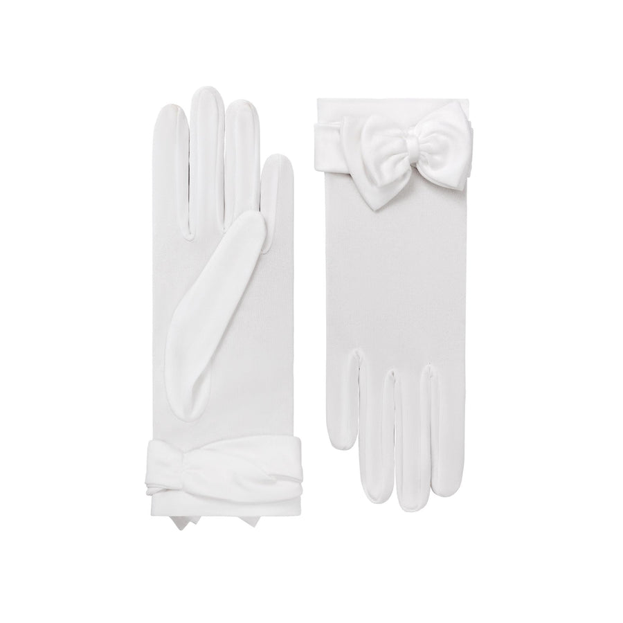 Short Silk Gloves - Giselle