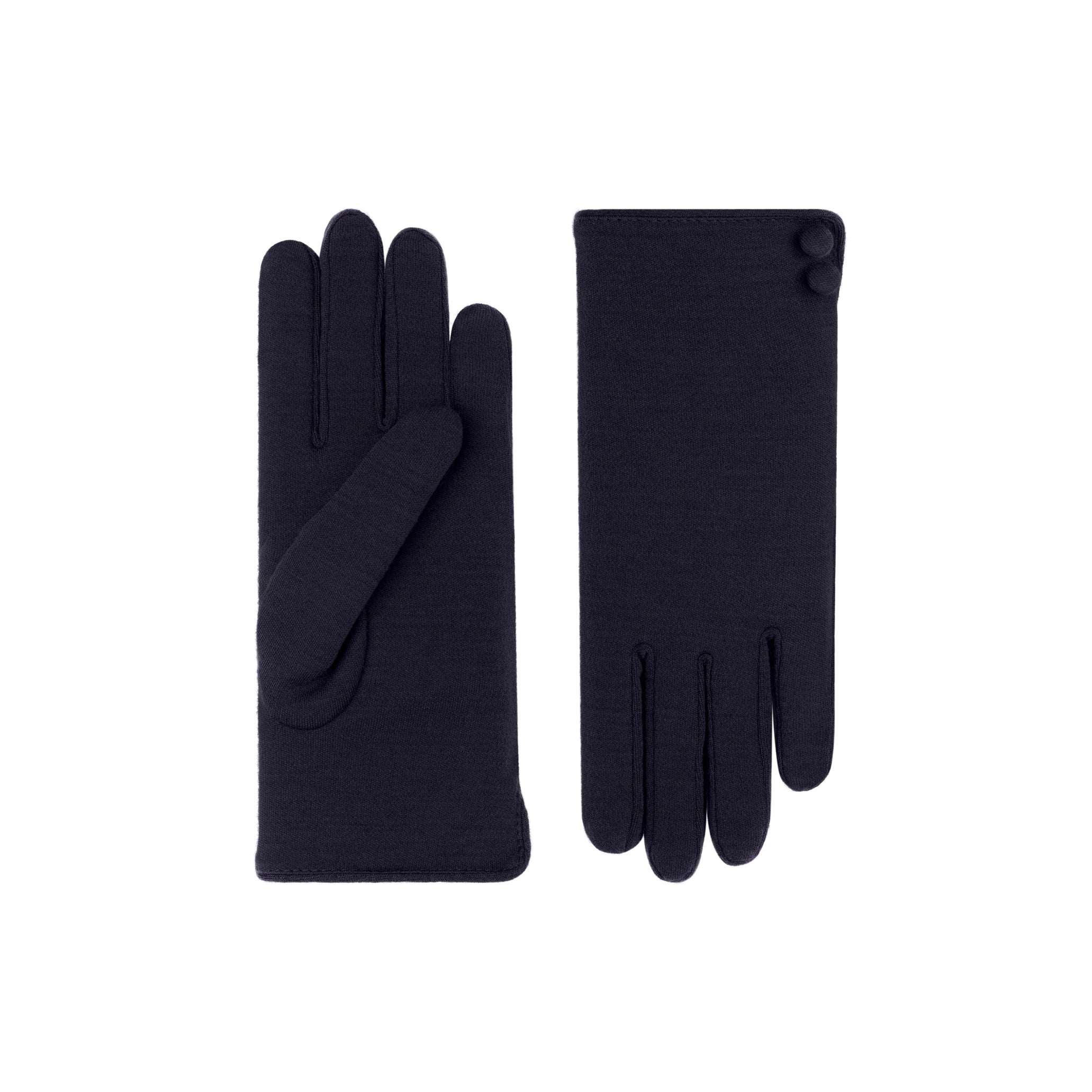 Pandora | Merino Wool Glove-Navy-Cornelia James