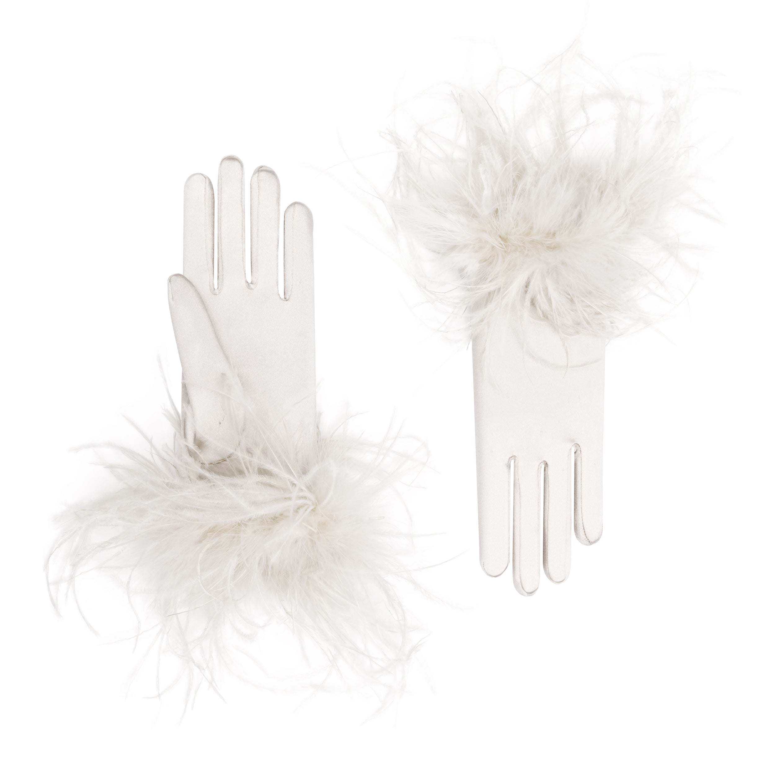 Vera | Satin Wrist Length Glove